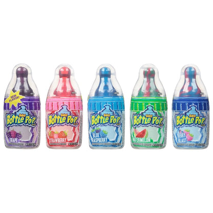 Baby Bottle Pop Party  Wrapped Lollipops  Powdered Sugar Dip In Assorted Fruity Flavors,care