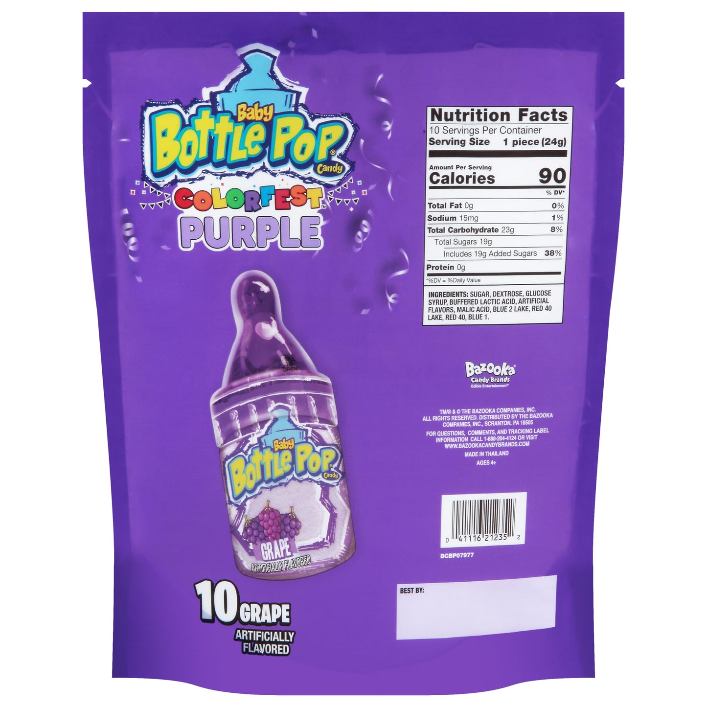 Baby Bottle Pop Party  Wrapped Lollipops  Powdered Sugar Dip In Assorted Fruity Flavors,care