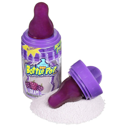 Baby Bottle Pop Party  Wrapped Lollipops  Powdered Sugar Dip In Assorted Fruity Flavors,care