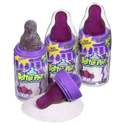 Baby Bottle Pop Party  Wrapped Lollipops  Powdered Sugar Dip In Assorted Fruity Flavors,care